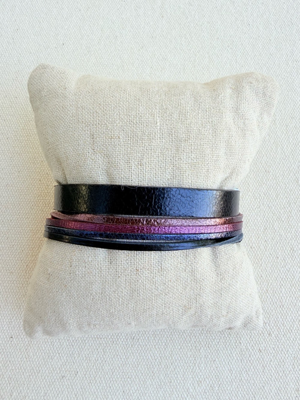 *Double Voyager Band* KEEP COLLECTIVE Retired Black Hematite Clasp
